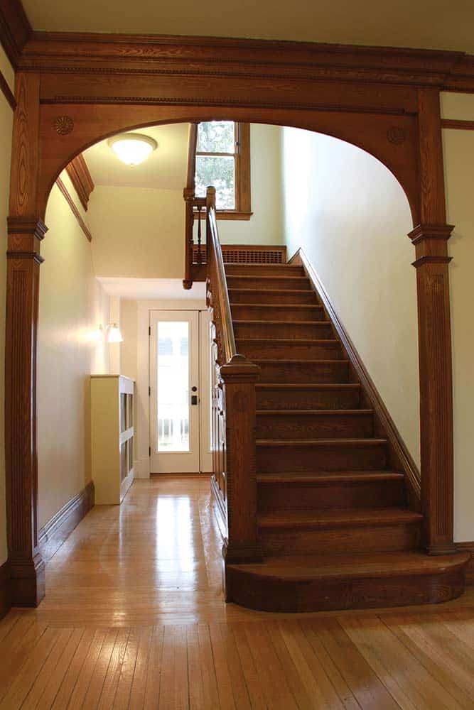 Photographs of an Amherst College duplex conversion completed by Integrity Development & Construction in Amherst, MA.