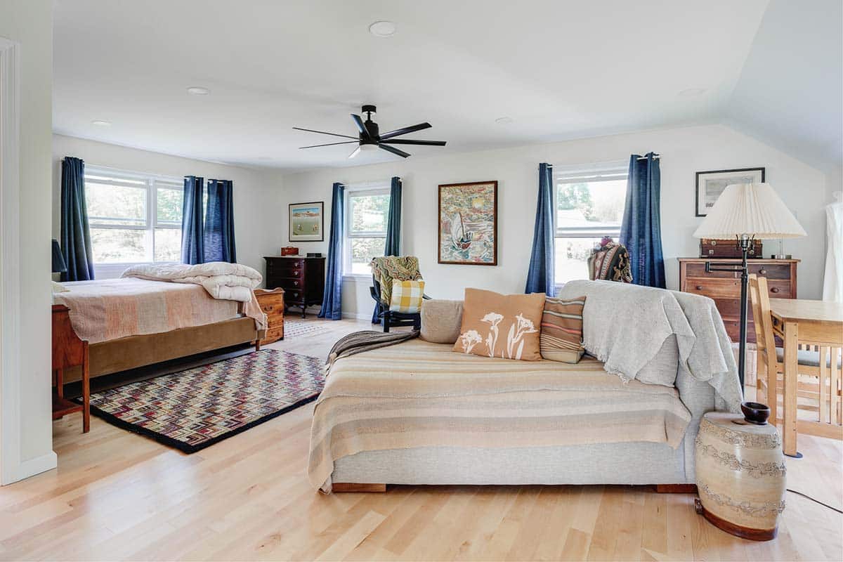 Bedroom renovation example