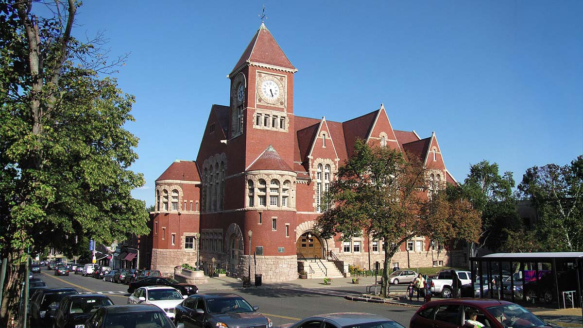 Amherst MA town hall