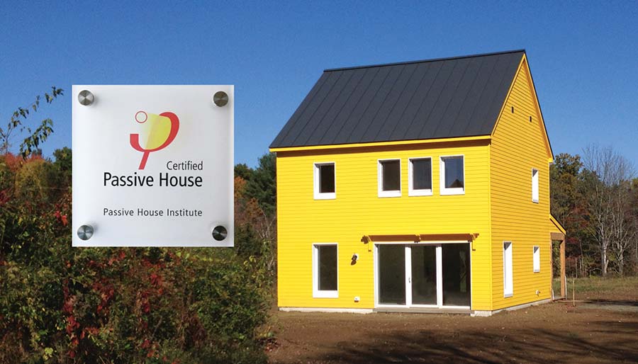 The GO Logic-designed Passive House in Amherst, the first certified Passive House in the Pioneer Valley